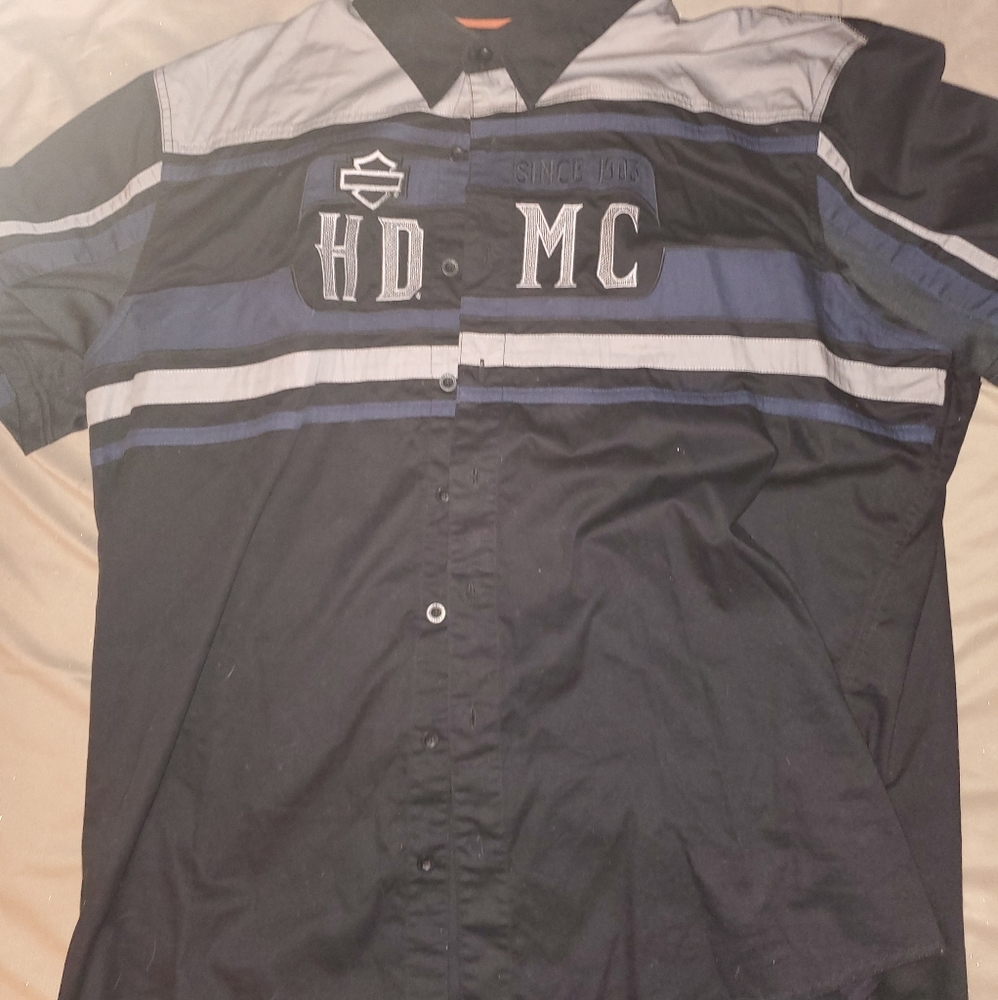Harley davidson mechanics shirt